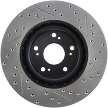 Load image into Gallery viewer, StopTech 02-06 Acura RSX Type S / 06-09 Honda Civic Si Slotted &amp; Drilled Right Front Rotor