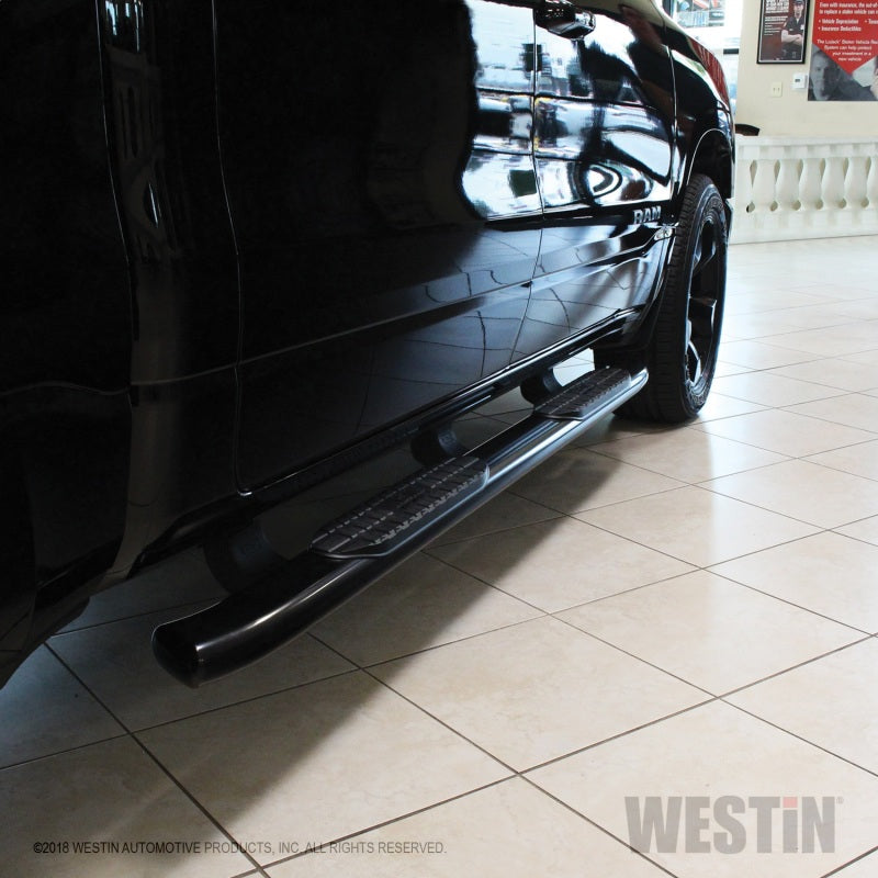 Westin Ram 1500 Crew Cab 2019 (excepto Ram 1500 Classic 2019) PRO TRAXX 5 barras de paso Nerf ovaladas - Negro