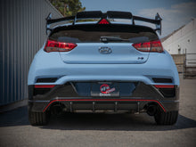 Cargar imagen en el visor de la galería, aFe 21-22 Hyundai Veloster N L4-2.0L Takeda Sistema de escape con eje trasero 304 SS de 3 pulgadas con punta negra