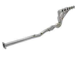 Cabezal de acero trenzado aFe Power 01-16 Nissan Patrol (Y61) I6-4.8L
