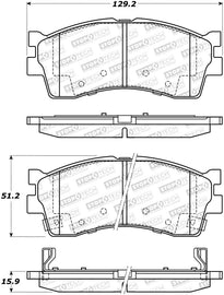 StopTech Street Brake Pads