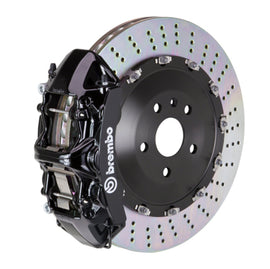 Brembo 03-09 Range Rover Front GT BBK 6 pistones fundidos 405x34 2 piezas rotor perforado-negro