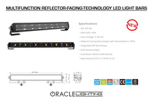Cargar imagen en el visor de la galería, Oracle Lighting Multifunction Reflector-Facing Technology LED Light Bar - 50in SEE WARRANTY