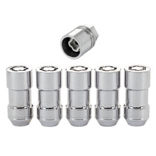 Load image into Gallery viewer, McGard Wheel Lock Nut Set - 5pk. (Cone Seat) M14X1.5 / 22mm Hex / 1.965in. Length - Chrome
