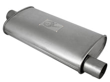 Load image into Gallery viewer, aFe Scorpion Replacement Alum Steel Muffler Double Layer 2-1/2in In/Out Center/Offset 18inL x9inW
