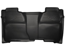 Cargar imagen en el visor de la galería, Husky Liners 14 Chevrolet Silverado 1500/GMC Sierra 1500 WeatherBeater Revestimientos negros para el piso del segundo asiento