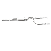 Cargar imagen en el visor de la galería, MagnaFlow Stainless Cat-Back Exhaust 2015 Chevy Silverado 2500HD 6.0L Dual Split Rear Exit 4in