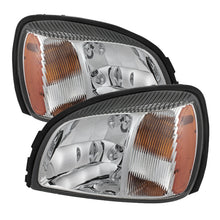Cargar imagen en el visor de la galería, Xtune Cadillac Deville 2000-2005 Crystal Headlights Chrome HD-JH-CADDEV00-AM-C