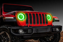 Cargar imagen en el visor de la galería, ORACLE Lighting Jeep Wrangler JL/Gladiator JT LED Surface Mount Headlight Halo Kit SEE WARRANTY
