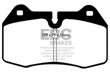 Cargar imagen en el visor de la galería, EBC 94-99 BMW M5 3.8 (E34) Pastillas de freno delanteras Bluestuff