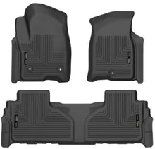 Cargar imagen en el visor de la galería, Husky Liners 21-23 Suburban/Tahoe/Yukon/Yukon XL Weatherbeater Front &amp; 2nd Seat Floor Liners - Black