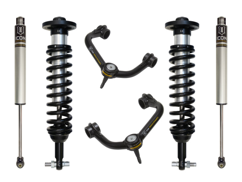 ICON 2014 Ford F-150 2WD 0-2.63in Sistema de suspensión Etapa 2 con Uca tubular