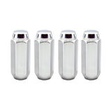McGard Hex Lug Nut (Cone Seat / Duplex) M14X2.0 / 13/16 Hex / 2.25in. Length (4-Pack) - Chrome