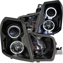 Cargar imagen en el visor de la galería, ANZO 2003-2007 Cadillac Cts Projector Headlights w/ Halo Black