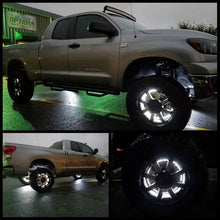 Cargar imagen en el visor de la galería, Oracle LED Illuminated Wheel Rings - Double LED - White SEE WARRANTY