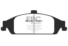 Cargar imagen en el visor de la galería, EBC 98-01 Chevrolet Malibu 2.4 Pastillas de freno delanteras Yellowstuff