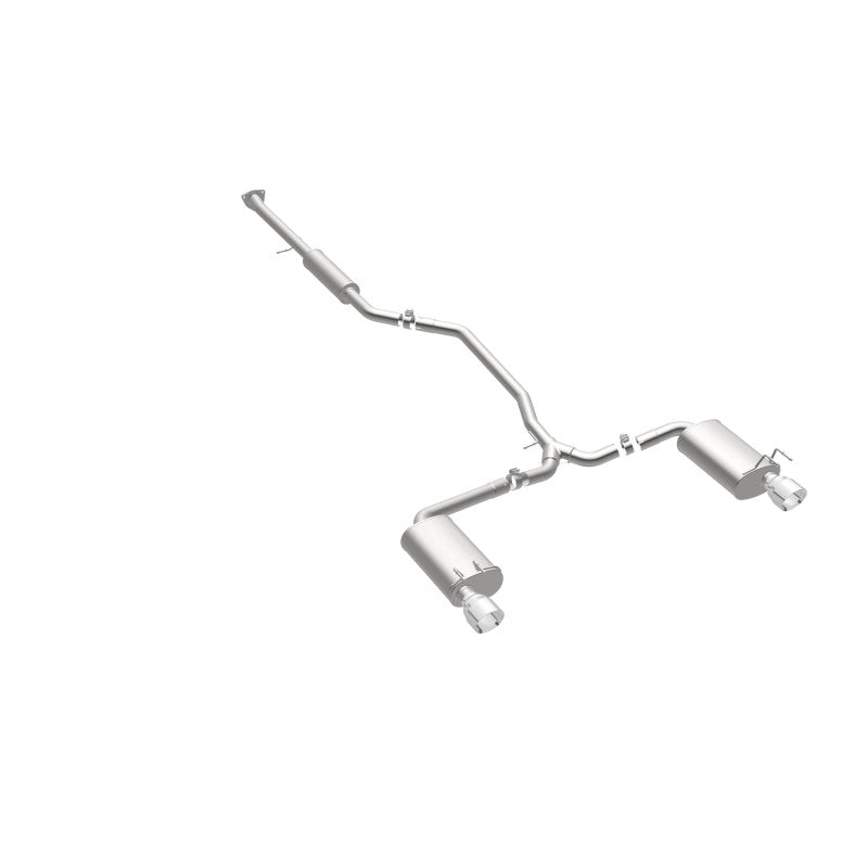 MagnaFlow Sys C/B 2015 Honda Accord 3.5L V6 2.5in SS Doble Parte Trasera Pulida Punta 4.5