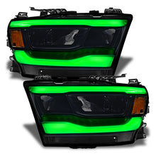 Cargar imagen en el visor de la galería, Oracle 19-21 RAM 1500 RGB+W Headlight DRL Kit Reflector LED - w/ BC1 Controller SEE WARRANTY