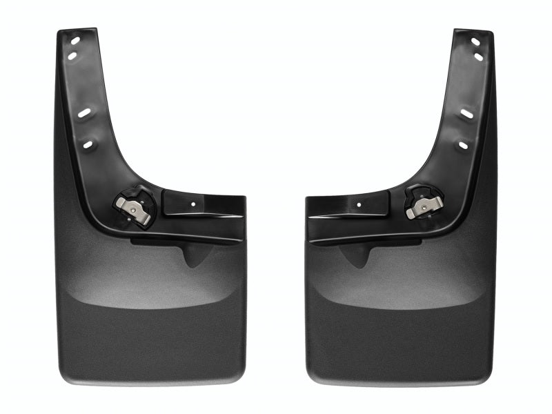 WeatherTech 08-10 Ford F250/F350 Guardabarros sin perforación - Negro