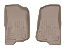 Cargar imagen en el visor de la galería, WeatherTech 2020+ Jeep Gladiator Front FloorLiner HP - Tan