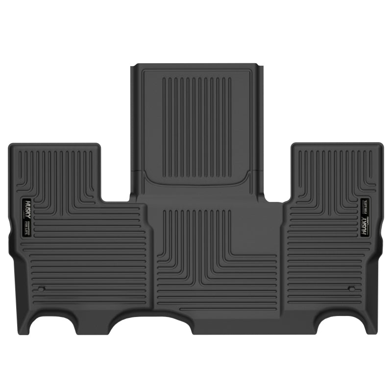 Husky Liners 2022 Jeep Grand Wagoneer WeatherBeater 2do asiento Revestimientos de piso negros