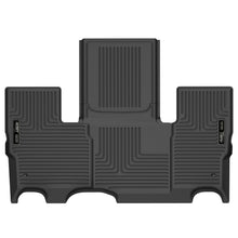 Cargar imagen en el visor de la galería, Husky Liners 2022 Jeep Grand Wagoneer WeatherBeater 2do asiento Revestimientos de piso negros