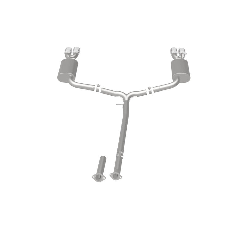 MagnaFlow Cat-Back 11-15 Kia Optima 2.0L/2.4L Sport SS 2.25in Quad Split Trasero Puntas de 4.5in