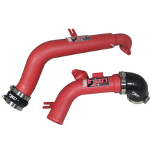 Cargar imagen en el visor de la galería, Injen 11-14 Nissan Juke 1.6L Nismo Turbo Kit de tubería de intercooler superior - Rojo arrugado