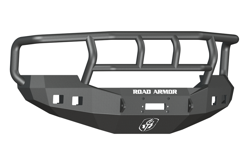 Road Armor 05-07 Ford F-250 Stealth parachoques delantero con protector Titan II Wide Flare - Tex Blk