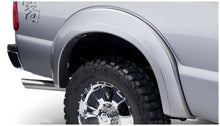 Cargar imagen en el visor de la galería, Bushwacker 11-16 Ford F-250 Super Duty Styleside Extend-A-Fender estilo bengalas 2 piezas - negro