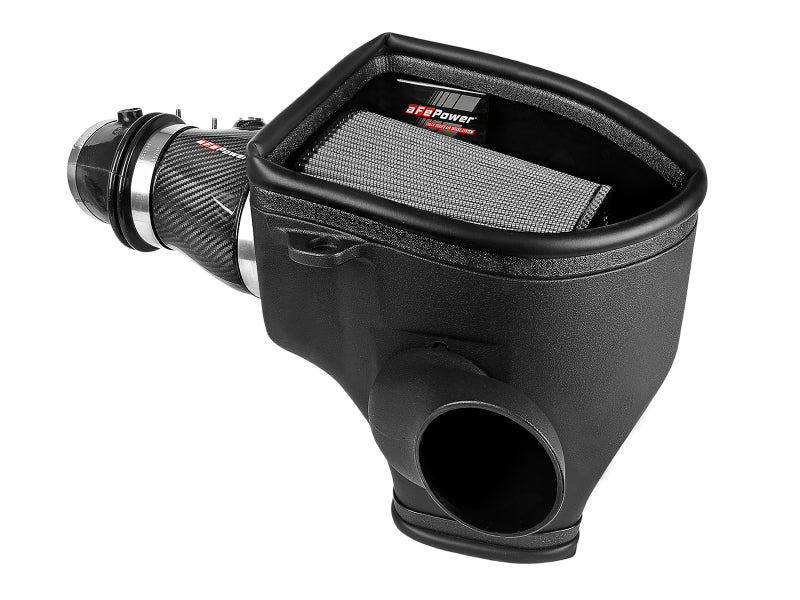 aFe Magnum Force Stage-2 Track Series AIS de fibra de carbono con Pro Dry S Media-18 Dodge Challenger V8-6.2L