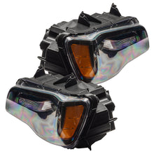 Cargar imagen en el visor de la galería, Oracle 11-14 Chrysler 300C SMD HL - Black - NON HID - ColorSHIFT DRL - ColorSHIFT SEE WARRANTY