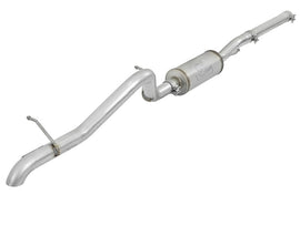 aFe Scorpion Escape Cat-Back de acero aluminizado de 2-1/2 pulgadas 07-18 Jeep Wrangler (JK) V6 3.6L/3.8L (2/4dr)