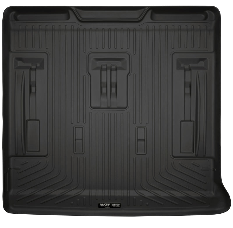 Husky Liners 07-13 GM Escalade/Suburban/Yukon WeatherBeater Revestimientos de carga traseros negros