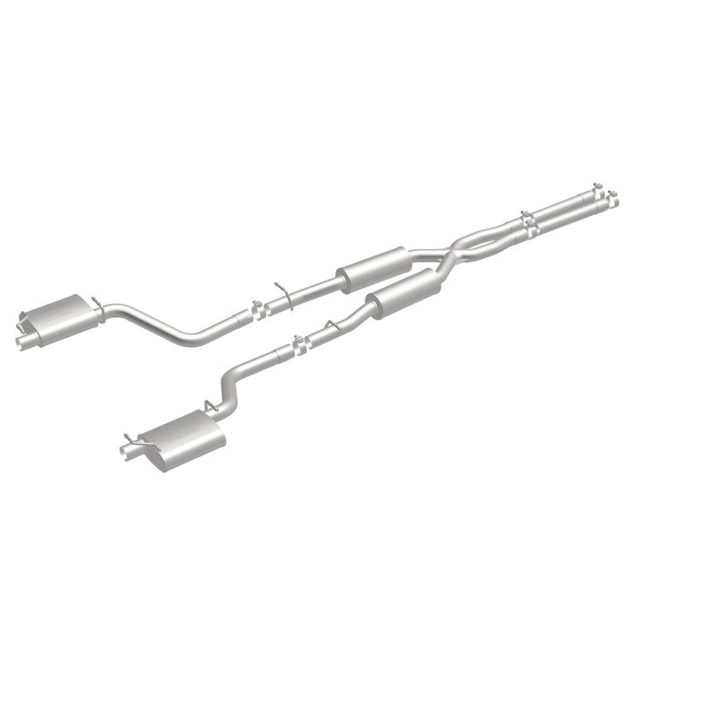 MagnaFlow Cat-Back SS 2.5 pulgadas salida trasera doble dividida (puntas OEM) 15-16 Dodge/Chrysler Charger/300 5.7L V8