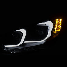 Cargar imagen en el visor de la galería, ANZO 2014-2015 Mazda 6 Projector Headlights w/ Plank Style Design Black