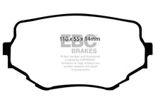 Cargar imagen en el visor de la galería, EBC 99-05 Suzuki Grand Vitara 2.5 Pastillas de freno delanteras Greenstuff