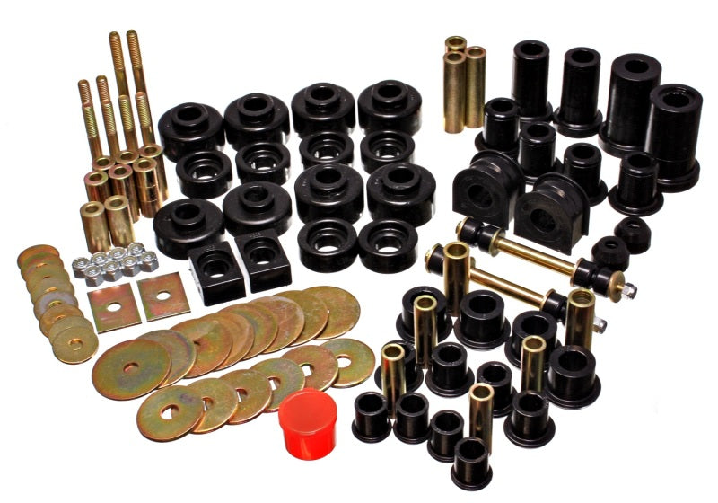 Suspensión energética 97-03 Ford F150 Pickup 2WD Std Cab/Xtd Cab/Super Crew Cab negro Hyper-flex Master