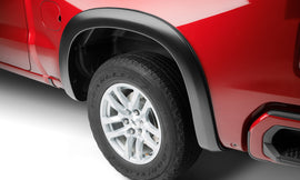 Bushwacker 15-19 Chevy Silverado 1500 OE estilo guardabarros 2 piezas traseras - negro