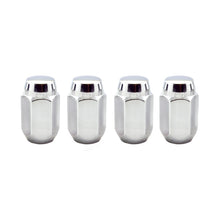 Cargar imagen en el visor de la galería, McGard Hex Lug Nut (Cone Seat) M12X1.5 / 13/16 Hex / 1.5in. Length (4-Pack) - Chrome