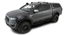 Cargar imagen en el visor de la galería, Rhino-Rack 11-20 Ford Ranger PX 4 Door Double Cab Vortex ROC25 Flush 2 Bar Roof Rack - Black