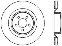Cargar imagen en el visor de la galería, StopTech Power Slot 06-07 Chrysler SRT-8 Front Left Cryo Slotted Rotor