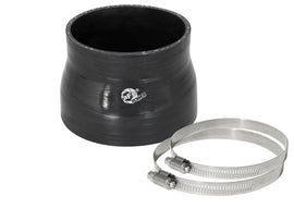 Acoplador reductor aFe de 3,5 pulgadas de diámetro interior a 3 pulgadas de diámetro interior x 2,5 pulgadas de largo - Negro