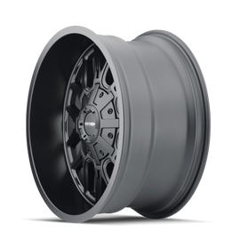 Mayhem 8107 Cogent 18x9 / 6x135 BP / 0mm Offset / 106mm Hub Matte Black Wheel