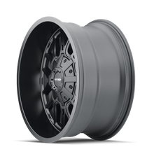 Cargar imagen en el visor de la galería, Mayhem 8107 Cogent 20x9 / 6x135 BP / 13mm Offset / 106mm Hub Matte Black Wheel