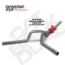 Load image into Gallery viewer, Diamond Eye KIT 4in CB MFLR RPLCMENT PIPE DUAL SS: 2004.5-2007.5 DODGE CUMMINS 600