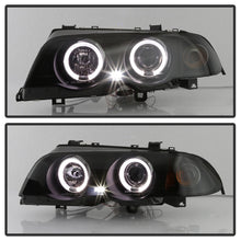 Cargar imagen en el visor de la galería, Spyder 99-01 BMW E46 3 Series 4DR Projector Headlights 1PC LED Halo (PRO-YD-BMWE46-4D-HL-AM-BSM)