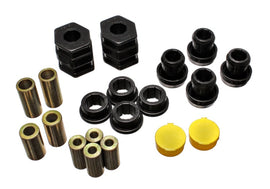 Energy Suspensión 96-00 Honda Civic/CRX Juego de bujes de brazo de control delantero negro