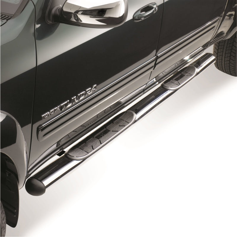 Westin 1999-2006 Toyota Tundra 4dr Ext Cab Premier Oval Nerf Kit de montaje de barra de paso - Negro
