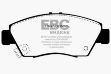 Cargar imagen en el visor de la galería, EBC 12 Acura ILX 1.5 Hybrid Ultimax2 Front Brake Pads